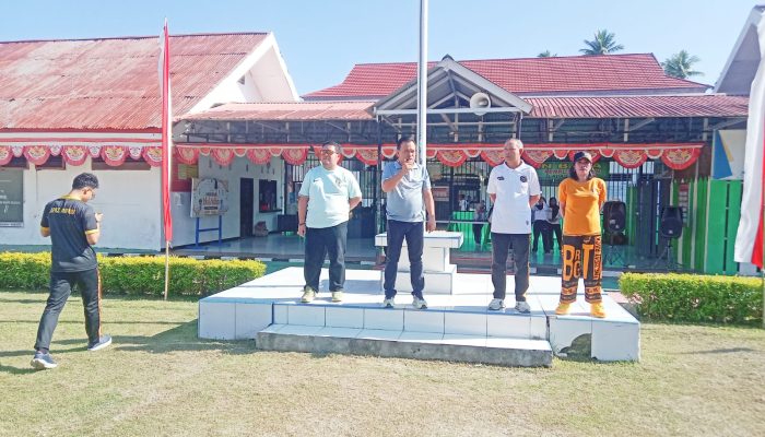 Senam Pagi Jadi Momentum Kalapas Ampana Perkuat Disiplin Jelang Hut Ke-81 Ri