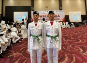 Dua Pelajar Kabupaten Touna Dikukuhkan sebagai Anggota Paskibraka Tingkat Provinsi Sulteng