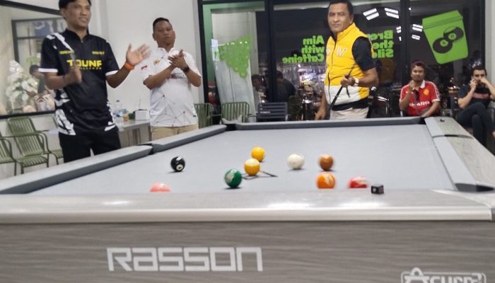 Kadis Pariwisata Touna Buka  Open Tournament Billiard 9 Ball “Kosta Berani 2026”