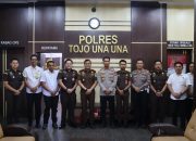 Kapolres Touna Terima Silaturahmi Kajari Baru, Perkuat Sinergi Penegakan Hukum