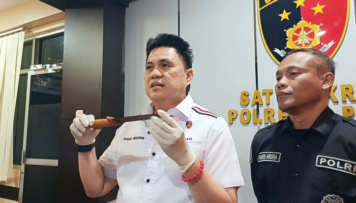 Sebulan Buron, Pelaku Pembunuhan Satu Keluarga di Duyu Akhirnya Ditangkap Polresta Palu 