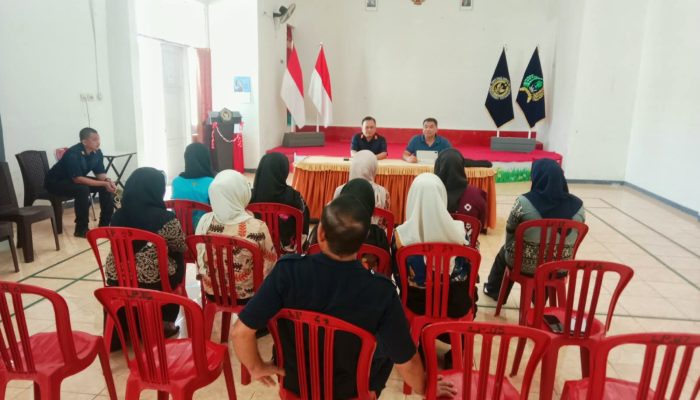 Kabagtum Kanwil Ditjenpas Sulteng Beri Penguatan Peserta Maganghub di Lapas Ampana