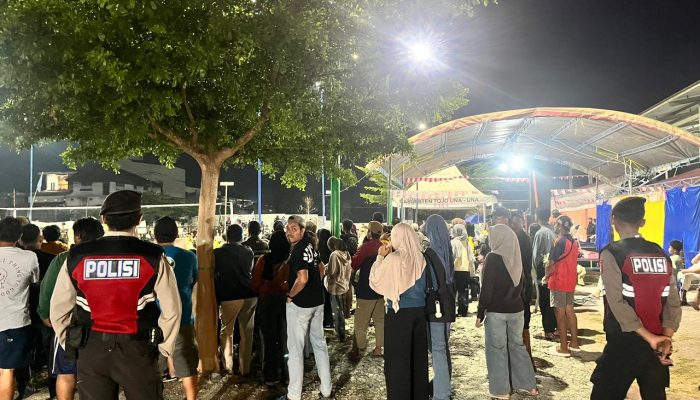 Final Touna Cup 2026 Jadi Sasaran Patroli, Kasat Samapta: Cegah Gangguan Kamtibmas