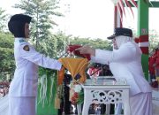 Berlangsung Khidmat, Wabup Surya Pimpin Upacara Peringatan Detik-Detik Proklamasi Kemerdekaan Ke-81 RI
