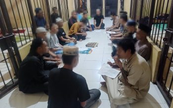 Salat Berjamaah dan Mengaji Jadi Program Rutin Tahanan Polres Touna