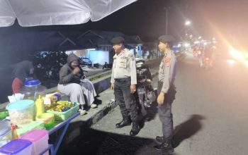 Sat Samapta Polres Touna Intensifkan Patroli Blue Light Cegah Kejahatan