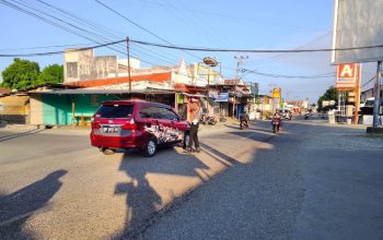 Kasat Lantas Polres Touna Imbau Warga Tertib Berlalu Lintas Lewat Blue Light Patrol