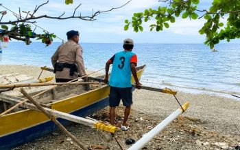 Satpolairud Polres Touna Intensifkan Program Polisi Penolong di Pesisir