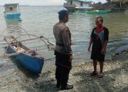 Satpolairud Polres Touna Perkuat Kamtibmas dan Keselamatan Nelayan di Desa Labuan