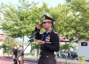 Kapolres Touna Pimpin Upacara HUT ke-81 Kemerdekaan RI