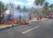 Kapolsek Ampana Kota Ungkap Kebakaran Pondok Kopra di Sansarino Touna