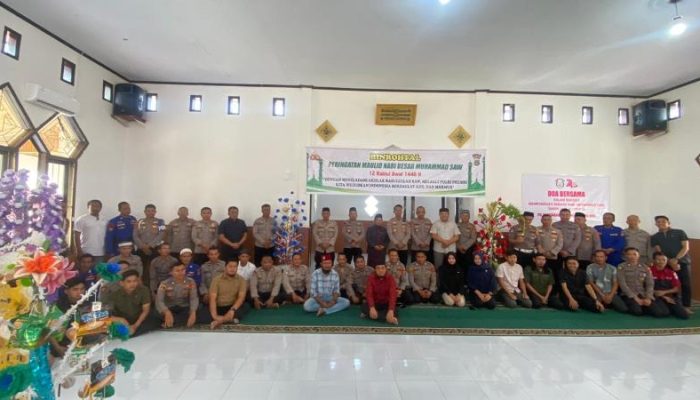 Kapolres Touna: Maulid Nabi Jadi Momentum Perkuat Integritas dan Keteladanan Personel