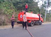 Karhutla di Desa Uekuli Tojo, Setengah Hektare Lahan Pinggir Pantai Terbakar