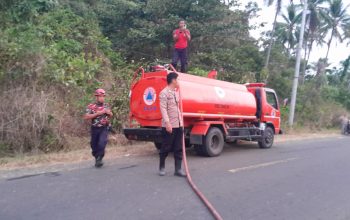 Karhutla di Desa Uekuli Tojo, Setengah Hektare Lahan Pinggir Pantai Terbakar