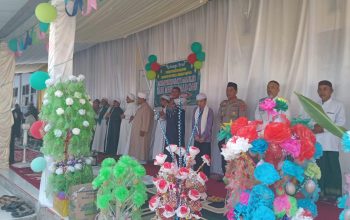 Kasat Binmas Polres Touna Hadiri Maulid Nabi Muhammad SAW di Ponpes Raudhatul Musthafa Lil Khairaat