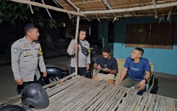 Polres Touna Intensifkan Patroli Dialogis, Jaga Kamtibmas Tetap Aman dan Kondusif
