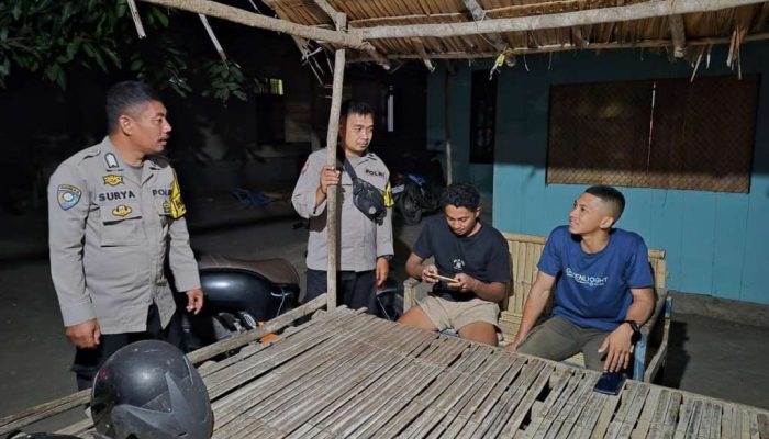 Polres Touna Intensifkan Patroli Dialogis, Jaga Kamtibmas Tetap Aman dan Kondusif