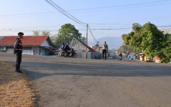 Strong Point Pagi, Satlantas Polres Touna Tempatkan 14 Personel di Sejumlah Titik Rawan Lalu Lintas