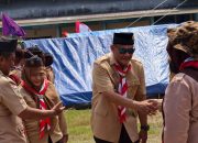 Buka Kemah Pramuka Gudep Tandjumbulu, Pemkab Touna Dorong UMKM Tumbuh dan Ekonomi Masyarakat Maju