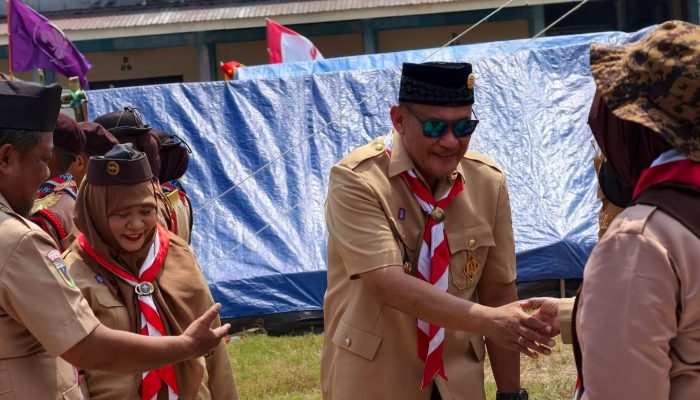 Buka Kemah Pramuka Gudep Tandjumbulu, Pemkab Touna Dorong UMKM Tumbuh dan Ekonomi Masyarakat Maju