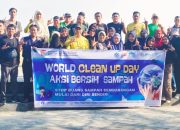 Peringati World Cleanup Day 2026, Pemkab Touna Gelar Aksi Bersih Pesisir Pantai Taman JH