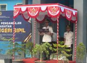 Kakanwil Ditjenpas Sulteng Lantik 72 PNS, Tekankan Integritas dan Profesionalisme