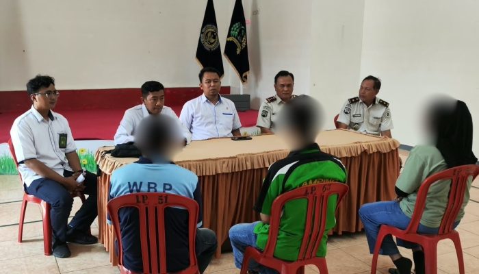 Lapas Ampana Terima Tim Kimwasmat Pengadilan Negeri Poso