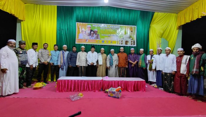 Maulid Nabi 1448 H di Labiabae Dihadiri 150 Warga, Berlangsung Khidmat
