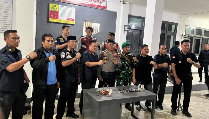 Razia Gabungan di Lapas Ampana, Petugas Temukan Sejumlah Barang Terlarang