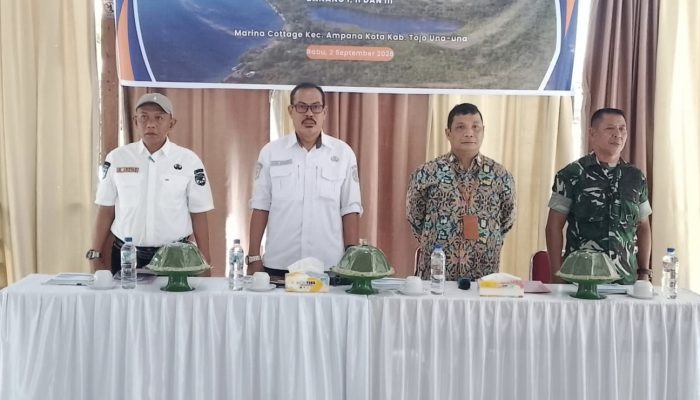 Tetapkan Garis Sempadan Danau Banano, Pemkab Touna Dukung Langkah BWS Sulawesi III Palu