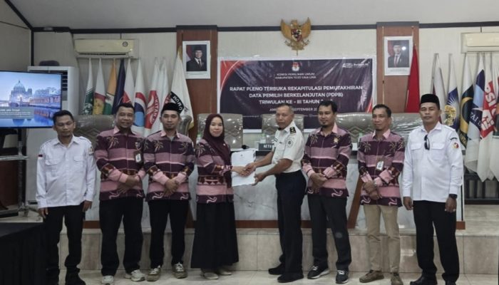 Lapas Ampana Kawal Akurasi Data Pemilih, Hadiri Pleno PDPB Triwulan III 2026