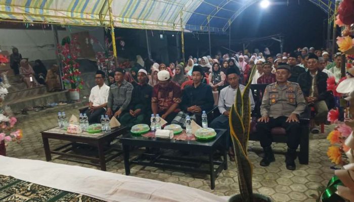 Maulid Nabi, Kapolsek Ampana Tete Ingatkan Warga Waspada Karhutla