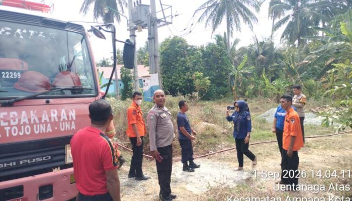 Karhutla Muncul di Sejumlah Wilayah, Polres Touna Imbau Warga Tingkatkan Kewaspadaan