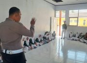 Satlantas Polres Touna Edukasi Siswa SMK Informatika Komputer tentang Keselamatan Berlalu Lintas