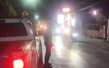 Satlantas Polres Touna Gelar Blue Light Patrol Antisipasi Balapan Liar