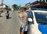 Blue Light Patrol Satlantas Touna Pantau Arus Lalu Lintas