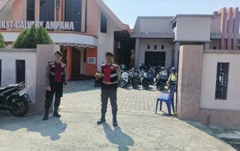 Jaga Ibadah Mingguan, Sat Samapta Touna Intensifkan Patroli
