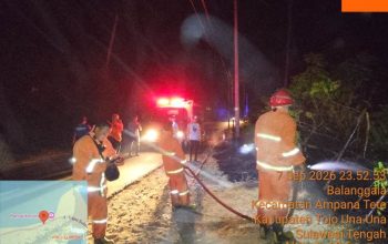 Kebakaran Lahan Terjadi di Balanggala, Polisi Masih Selidiki Penyebabnya