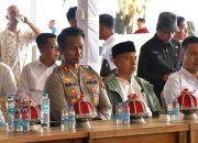 Kapolres Touna Hadiri Rakor Evaluasi Asta Cita di Pulau Bukabuka