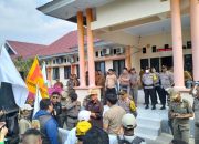 Polres Touna Kawal Aksi Unras KANTAW Bongka hingga RDP Berakhir