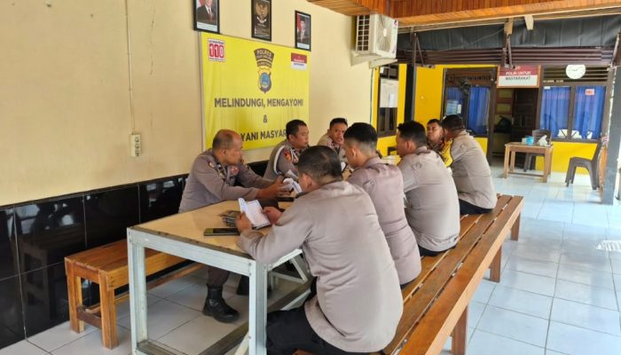 Binrohtal, Kapolsek Ulubongka Dorong Personel Perkuat Iman dan Integritas
