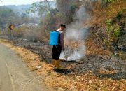 Karhutla Tampanombo Meluas, Petugas Gabungan Lakukan Pemadaman