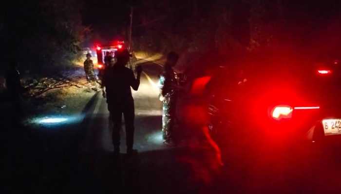 Karhutla di Malotong, Polisi dan Damkar Padamkan Api hingga Malam