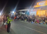Satlantas Polres Touna Kawal Kelancaran Lalu Lintas Saat Maulid Nabi