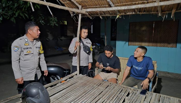Polres Touna Intensifkan Patroli Dialogis Jaga Kamtibmas