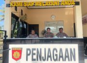 Jaga Mako 24 Jam, Samapta Polres Touna Pastikan Pelayanan Berjalan