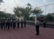 AKP Maryanto Pimpin Latihan Dalmas, Personel Samapta Polres Touna Diperkuat