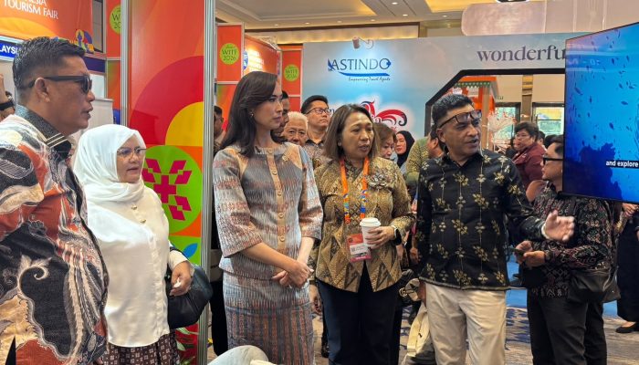 Menteri Pariwisata Kunjungi Booth Touna di WITF 2026, Togean Bidik Pasar Internasional