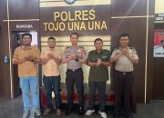 Jelang Pelantikan, JMSI Touna Koordinasi dan Silaturahmi dengan Kapolres