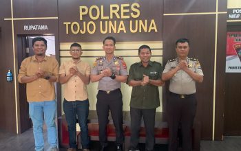 Jelang Pelantikan, JMSI Touna Koordinasi dan Silaturahmi dengan Kapolres